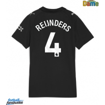 Manchester City Tijjani Reijnders #4 Bortedrakt Dame 2025-26 Kortermet